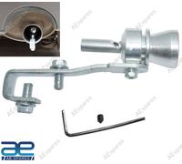Turbo Tipo Suono Fischio Silenziatore Scarico Argento Suzuki Samurai SJ410 Aes