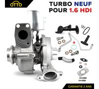 Turbo Turbocompressore Kit di Montaggio Pinze per 206 207 307 308 407 1.6 110