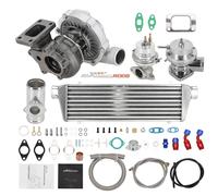 Turbo Turbolader Turbocompressore Kit Oil Feed / Return Line + Intercooler + BOV