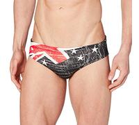 Turbo Unisex - Adulto New Zealand Vintage 2013 Costume a Slip da Bambino, Noir/Rouge, M
