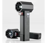 Turbo-Ventola di essiccazione per auto, Turbo-Ventilatore Hurricane, Spinta istantanea, 4 velocità, Super elettrico, soffiatore di foglie per la pulizia delle terrazze
