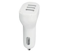 TURBOCAR - Caricabatteria da auto - Tripla porte USB 12/24 V - Permette di ricaricare i dispositivi USB durante la rotazione - 1 presa accendisigari 12-24 V - Dotato di 3 porte USB - Tensione di
