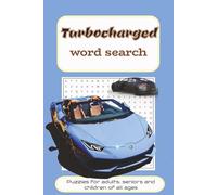 turbocharged word search: word search puzzle book packed with sports car brands, models and racing terms