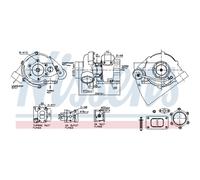 NISSENS 93336 Turbina