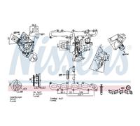 NISSENS 93420 Turbina