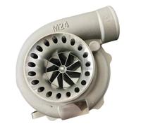 Turbocompressore GTX3582R con doppio cuscinetto a sfera, compressore a ruota billet GTX35, flangia T3 0,63, 4 bulloni, alloggiamento turbina