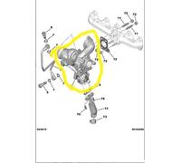 TURBOCOMPRESSORE MOTORI DIESEL BASE DV6F PEUGEOT CITROEN OPEL DS 9804945280