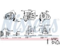 TURBOCOMPRESSORE NISSENS PER VW AUDI SEAT SKODA NIS93021