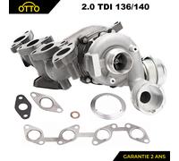Turbocompressore Nuovo per A3 Leon Golf 5 2.0 Tdi 136 Azv 140 Bkd Garrett