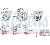 Turbocompressore Per Ford Ranger ES ET 2.5 TDCI 4X4 3.0 Mazda BT-50 Pick-Up