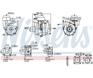 Turbocompressore Per Ford Ranger ES ET 2.5 TDCI 4X4 3.0 Mazda BT-50 Pick-Up