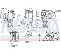 Turbocompressore Per VW Touareg 7P5 3.0 V6 TDI Audi A6 Avant 4G5 C7 4GH 4GJ