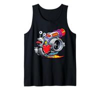 Turbocompressore Snail Turbo Race Car Boost Meccanico Tuning Canotta