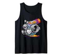 Turbocompressore Snail Turbo Race Car Boost Meccanico Tuning Canotta