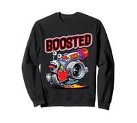 Turbocompressore Snail Turbo Race Car Boost Meccanico Tuning Felpa