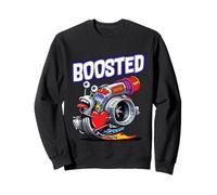 Turbocompressore Snail Turbo Race Car Boost Meccanico Tuning Felpa