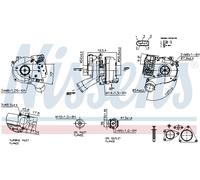 NISSENS 93501 Turbina