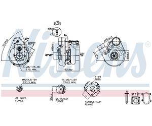 Turbocompressore, Sovralimentazione per FIAT OPEL RENAULT VAUXHALL DUCATO MASTER