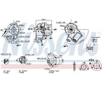 NISSENS 93412 Turbina