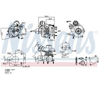 Turbocompressore, Sovralimentazione per OPEL RENAULT VAUXHALL TRAFIC II VIVARO