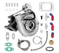 Turbocompressore T3 T04E V-band Turbo Oil Return & feed Line Kit V-Band