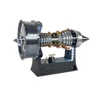 Turbofan Aircraft replica design dettagliato perfetto per esposizione