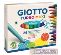TURBOMAXI 24 COLORI 5 CONFEZIONI PENNARELLI