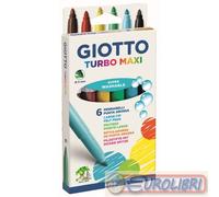 TURBOMAXI 6 COLORI 10 CONFEZIONI PENNARELLI
