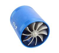 Turbonator presa d'aria Turbina a doppia ventola Super caricatore Gas Saver