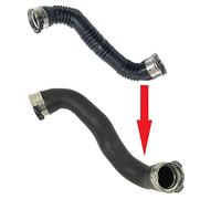TURBORURY Compatibile con tubo intercooler Turbo Mercedes Classe A W176 A 220 CDI Classe B W246, W242 B 220 CDI/d CLA Coupé C117: CLA 220 CDI Classe GLA X156: GLA 220 CDI 2465200101 A2465200101