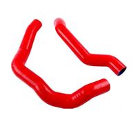 Turborury Tubo Intercooler Adatto per Alfa Romeo 147 156 GT 1.9 JTD Turbo per intercooler Tubi flessibili in silicone rigido Kit tubi 4 strati pezzo o 2 pezzi(Red)