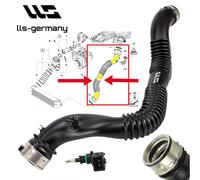 Manicotto Turbo Aspirazione per BMW 1 Lui 116d 118d 120d 123d 3-Türer E81