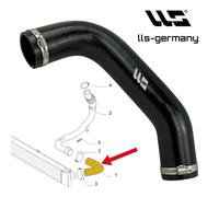 Turboscarico Tubo Intercooler Per FIAT Ducato 100 Multijet 2,2 D 1629086680