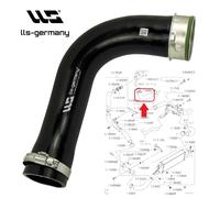 Turboscarico Tubo Intercooler Per MITSUBISHI OUTLANDER II 2.0 DID 1505A082