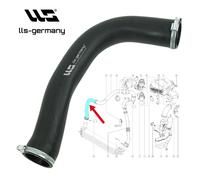 Turboscarico Tubo Intercooler Per RENAULT LAGUNA III GRANDTOUR 1.5 dCi Inferiore