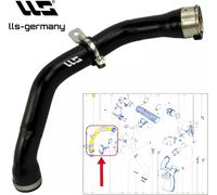 Turboscarico Tubo Intercooler Per RENAULT MEGANE CC 2.0 dCi 8200796570