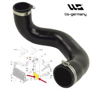 Manicotto Turbo Aspirazione SX per Alfa Romeo 159 Sw 2.0 JTD 50518776