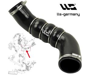 Turboschlauch Ladeluftschlauch Silikon Per AUDI A6 Avant 2.0 TDI 4F0145738AE