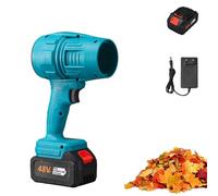 Turbosweep Cordless Power Blower, Dual Battery Multi-Purpose Cleaner, 2025 New Upgrade 350000rpm Cordless Leaf Blower, for Patio Blowing Leaves (Blue,1 Battery)