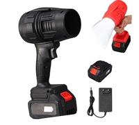 Turbosweep Cordless Power Blower,Turbo Jet Blower, Cordless Turbo Super Power Air Duster, for Patio Cleaning, Blowing Leaves Dust, Blow Out Strong Wind in One Second (Black)