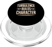 Turbulence Builds Character Resilienza del viaggio aereo PopSockets PopGrip per MagSafe