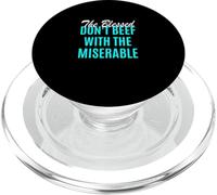 Turchese colore troppo benedetto per essere miserabile turchese PopSockets PopGrip per MagSafe