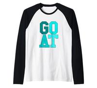 Turchese di tutti i tempi Y'all! Grafica turchese Maglia con Maniche Raglan