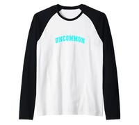 Turchese Non comune Raro Turchese Gra Maglia con Maniche Raglan