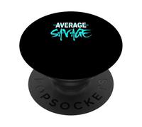 Turchese non è la tua media grafica turchese selvaggio PopSockets PopGrip Adesivo