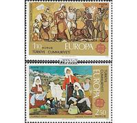 Turchia 2355-2356 (Completa Edizione) MNH ** MNH 1975 Europa: Dipinti (Francobolli per i Collezionisti) Pittura