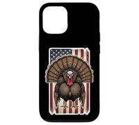 Turchia Bandiera Americana Rancore Distressed Vintage Cacciatore Caccia Custodia per iPhone 12/12 Pro