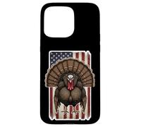 Turchia Bandiera Americana Rancore Distressed Vintage Cacciatore Caccia Custodia per iPhone 15 Pro Max