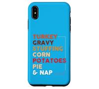 Turchia che ripiega la torta di patate di mais e il pisolino Custodia per iPhone XS Max