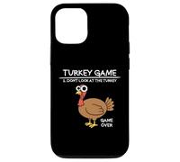 Turchia Gioco Non Guardare La Turchia Divertente Turchia Custodia per iPhone 12/12 Pro